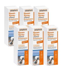 Ratiopharm® Nasenspray Erwachsene (6x 15ml)