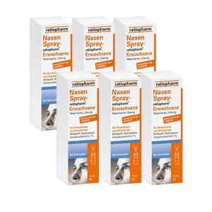 Ratiopharm® Nasenspray Erwachsene (6x 15ml)