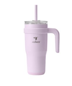 REDUCE Edelstahlbecher mit Griff, 680ml, doppelwandig und vakuumisoliert, für große Getränke, hält bis 24 Stunden kalt,