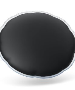 Axion Qualität Moorkissen Rund – 100% Naturmoor, passt in jede Mikrowelle ohne Knicken | Für Nacken, Rücken & Bauch | Lä