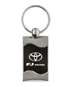 Toyota FJ Cruiser Grau Schlüssel Kette gebürstet Metall Key Kette