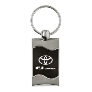 Toyota FJ Cruiser Grau Schlüssel Kette gebürstet Metall Key Kette