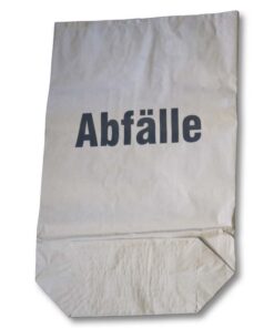 Abfälliges Kraftpapier Abfallsäcke 2-lagig Braun 60/70 L 55 x 85 cm 25 Stück