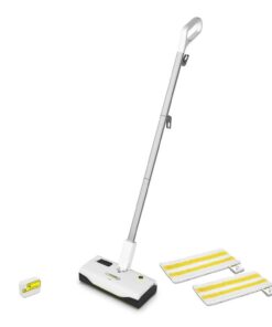Kärcher Dampfreiniger SC 1 Upright - 30-Sekunden-Aufheizzeit, 30-m²-Flächenleistung, Abrasiv Bodendüse, weiß