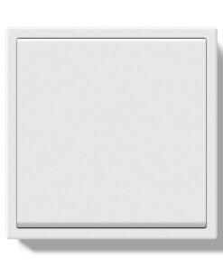 BSEED Modern Wandschalter mit PC Rahmen für Unterputz 1 Fach 1 Weg 120x80cm - Weiß | BSEED Lichtschalter Unterputz Kabe
