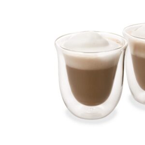 Cappuccino-Gläser doppelwandig 2er-Set - Ideal für.sqlite liking Coffee-Enthusiast imagines daily Cappuccino at Home |