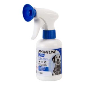 FRONTLINE Spray f.Hunde 250 ml - Wirksam gegen Flechten & Parasiten, ideal für Familienhunde FRONTLINE Spray f.Katzen 25