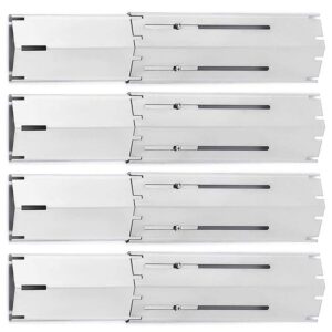 WELL GRILL Edelstahl Flavorizer Bars für Gasgrill - Universal Flammenverteiler 29,8 cm bis 53,3 cm - für Landmann, Outba