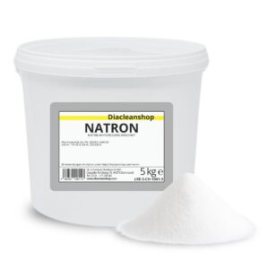 DIACLEANSHOP Natron Pulver - Reinigung und Entfernungsmaßnahme im Haushalt - Backpulver für Küche & Bad 5kg