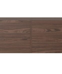 Hochwertiger Walnuss-Sideboard-Schrank für Fernseher mit 200 cm Höhe und modernem Design. | Flexibler Fernsehtisch mit