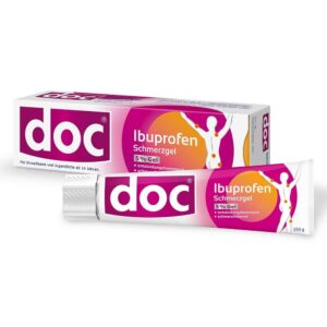 DOC IBUPROFEN Schmerzgel 5% für Familienkräfte aus der Haupthausapotheke | DOC IBUPROFEN 5% Schmerzgel 150 g für gut ei