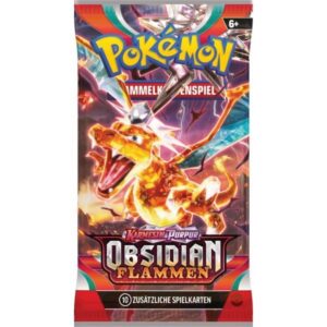 Obsidian Flammen Booster für HeartForCards-Spieler - DEUTSCH + Versandgeschützt (1 Booster)
