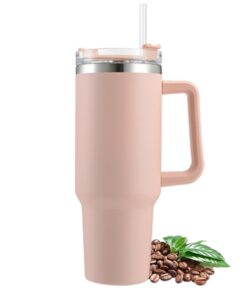 VBLL Kaffeebecher to Go Doppelwandiger Edelstahl-Thermobecher 40 oz Auslaufsicherer Tumbler BPA‑frei Cold 12 h/Hot 6 hAu