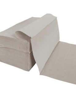 5000 Stück Naturrecycling Papierhandtücher 25x23 cm - Perfect für jeden Haushalt! | 5000 Stück ZZ-Falz Naturrecycling P