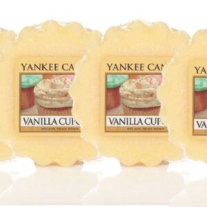 6 x Yankee Candle Vanille Cupcake Duftwachstörtchen
