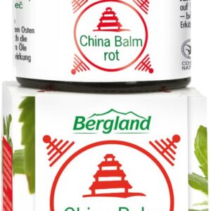 Bergland China Balsam rot 20ml für Schmerzen bei Gelenken und Muskeln im Winter