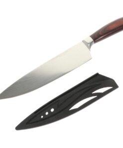 TOPBATHY Japanisches Küchenmesser Mit Holzgriff für Profis und Küchenaspekte Küchenbedarf, Fleischerbeil Haushaltsschnei