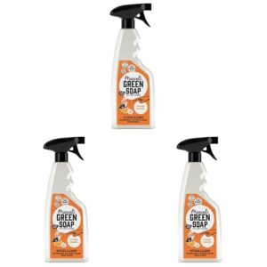 Marcel's Green Soap Küchenreinigungsspray Orange & Jasmin - Entfettung - Frei von Plastik und Palmöl - 100% umweltfreund