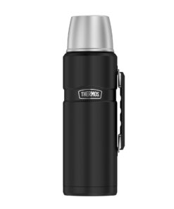 THERMOS STAINLESS KING Thermosflasche - Edelstahl, absolut dicht, 1,20l, 12h heiß & 24h kalt, spülmaschinenfest, BPA-fre