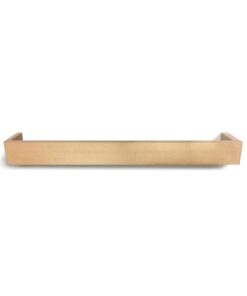 Aanan Skuvo Garderobenleiste mit 6 verdeckten Wandhaken für den Flur - Holz, 60 cm,wandmontierbar