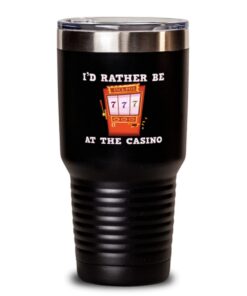 30oz Isolierter Edelstahl Tumbler für Casinospielhallen-Spiele - Lustige Designs ✔ Insulated Stainless Steel 30oz Tumble