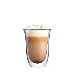 Bialetti Double Wall Set 2 Becher Wärmeisolierung Borosilikatglas 300ml