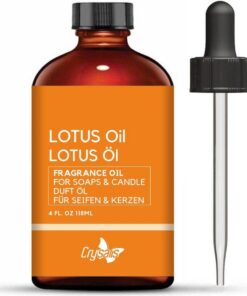 Crysalis Lotus Fragrance Oil für Kerzen-, Seifenguss- und Wax Melts-Bereich – Dauerduft – 4 oz / 118 ml Crysalis Lotus D