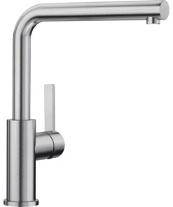BLANCO LANORA | Küchenarmatur aus massiv Edelstahl | Gesicherte Wasserqualität & wassersparend