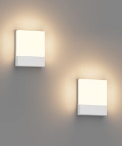 Klighten 2500 Lumen Wasserdichte 24W LED Außenleuchte für Terrasse und Garten, Warmweiß 2700K