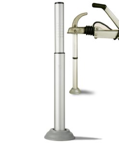 AUTOLIGHT Deichselwaage & Stützlastwaage 50–100 kg mit Standplatte – Profi-Ausführung, leicht & robust, präzise Anhänger