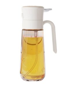 Ölsprüher Olivenöl Sprache Glas Presse für Haushalt und Küche TOPF für Air Fryer und Grill