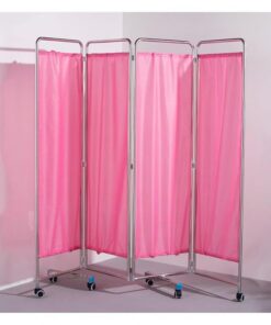Raumteiler Schönheitssalon Freistehende Trennwände Pink-59.1x70.9in/3PCS-19.7in