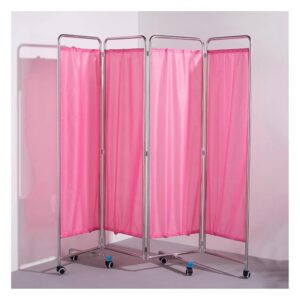 Raumteiler Schönheitssalon Freistehende Trennwände Pink-59.1x70.9in/3PCS-19.7in