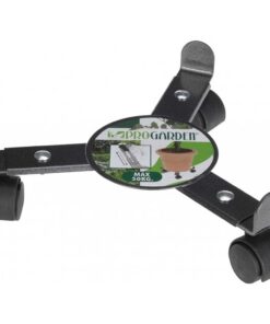 Roller Pflanzenroller - Schwarz - Metall - Ø 25 cm - autobiography - Gärten - praktisch und dauerhaft