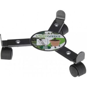 Roller Pflanzenroller - Schwarz - Metall - Ø 25 cm - autobiography - Gärten - praktisch und dauerhaft