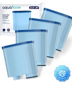 Aquafloow 4X Wasserfilter CLEANI für Saeco und Philips Kaffeemaschinen | Ideal für Familie | fits Philips AquaClean CA69