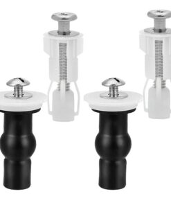 Robuste Toilettensitzschrauben Ersatzteile - WC Sitz Befestigung für Toilettendeckel, universaler Schraubensatz für alle