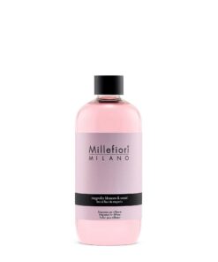 Nachfüllerset für Raumduft 500ml Magnolia Blossom & Wood - Duftintensiv & Langlebig für jeden Raum | 500ml Raumduft Nac