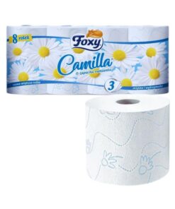 Toilettenpapier + 3-lagig Gestepptes + Recycling-Friendly Verpackung + Familien- und Kinder-geeignet + für jeden Tag zuv