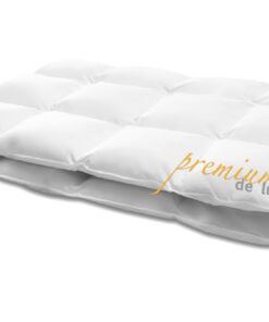 Premium De Luxe Daunendecke 135x200 cm - Warm - Allergiker geeignet - Made in Germany - Winterdecke OEKO-TEX STANDARD 10