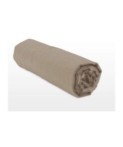 Home Linge Passion Spannbettlaken, 57 Fäden Baumwolle, beige, Familien, Schlafzimmer, Comfort und.siambreise, 180x200 cm