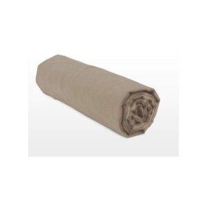 Home Linge Passion Spannbettlaken, 57 Fäden Baumwolle, beige, Familien, Schlafzimmer, Comfort und.siambreise, 180x200 cm