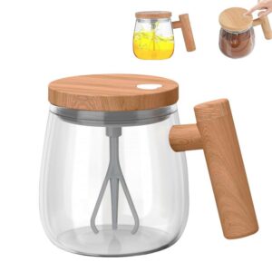Selbstrührende Kaffeebecher ZOYDP 7000rpm Glas für Büro/Küche Zuhause