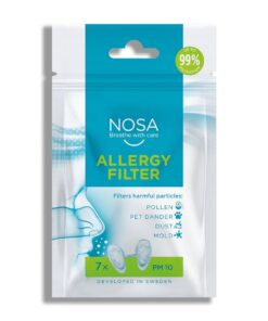 NOSA-Allergiefilter 7er-Paket | Verhindert Pollen und Allergien von Haustieren | Reduziert allergische Reaktionen