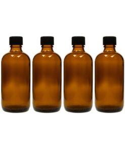hocz 10x 100ml Braunglas Tropfflaschen mit Tropfeinsatz | Ideal für E-Liquids Dosierung Apothekerflaschen