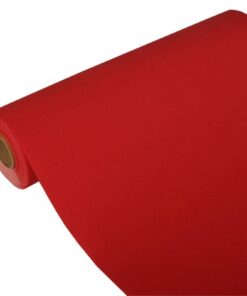 Papstar Tischläufer ROYAL Collection Rot 24m x 40cm #84312 für Kinder zum Schutz von Essensresten am Tisch