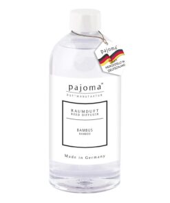 Pajoma Raumduft Nachfüllflasche Bambus, 500 ml für den Zuhause Gebrauch zur Haushaltspflege und Dekoration