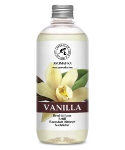 Raumduft Nachfüllflasche Vanille 500 ml - Aroma Naturally - Lufterfrischer für Zuhause - Aromatherapie