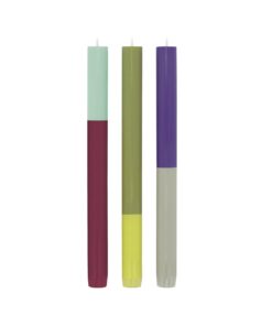 REMEMBER Vegan Stabkerzen Set "Oslo" - 26cm hoch - Trendige Dekoration für jeden Anlass