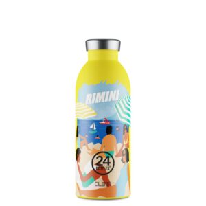 24BOTTLES Clima Bottle - Thermosflasche, Edelstahl, umweltfreundliche Thermosflasche, 500 ml, 100 % dicht (12 h heiß 24